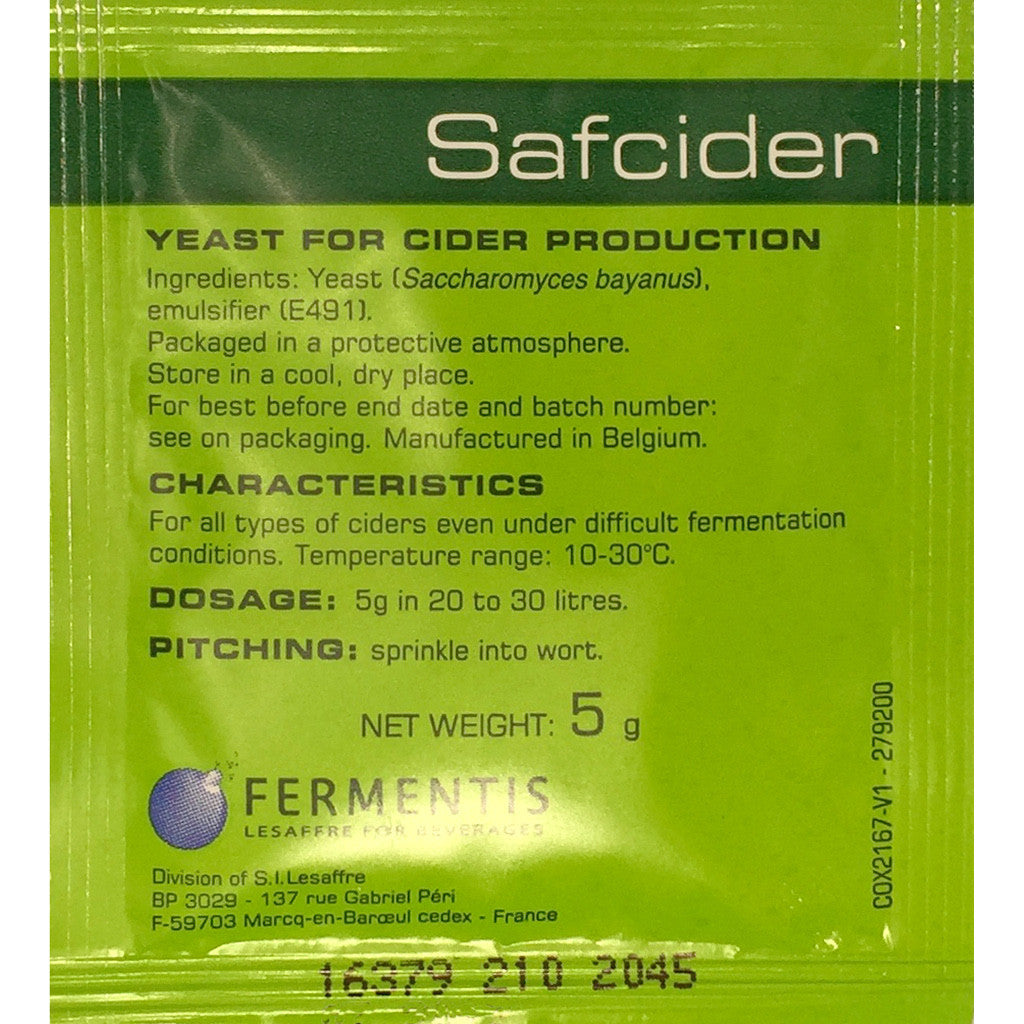 Dried Cider Yeast