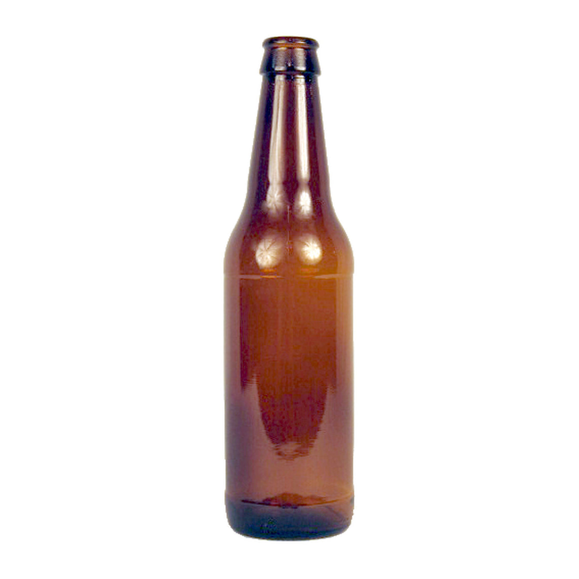 12oz Amber Beer Bottles - Case of 24