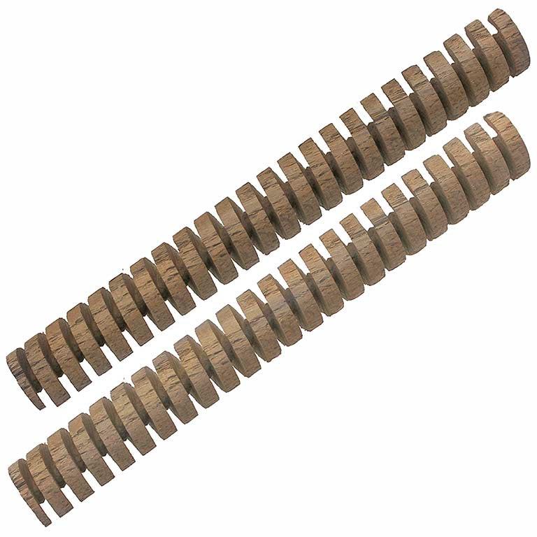 American Oak Spiral (Light Toast), 8in - 2-Pack