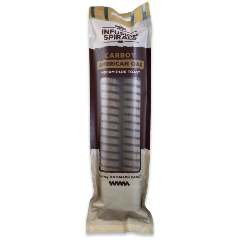 American Oak Spiral (Medium Plus Toast), 8in - 2-Pack