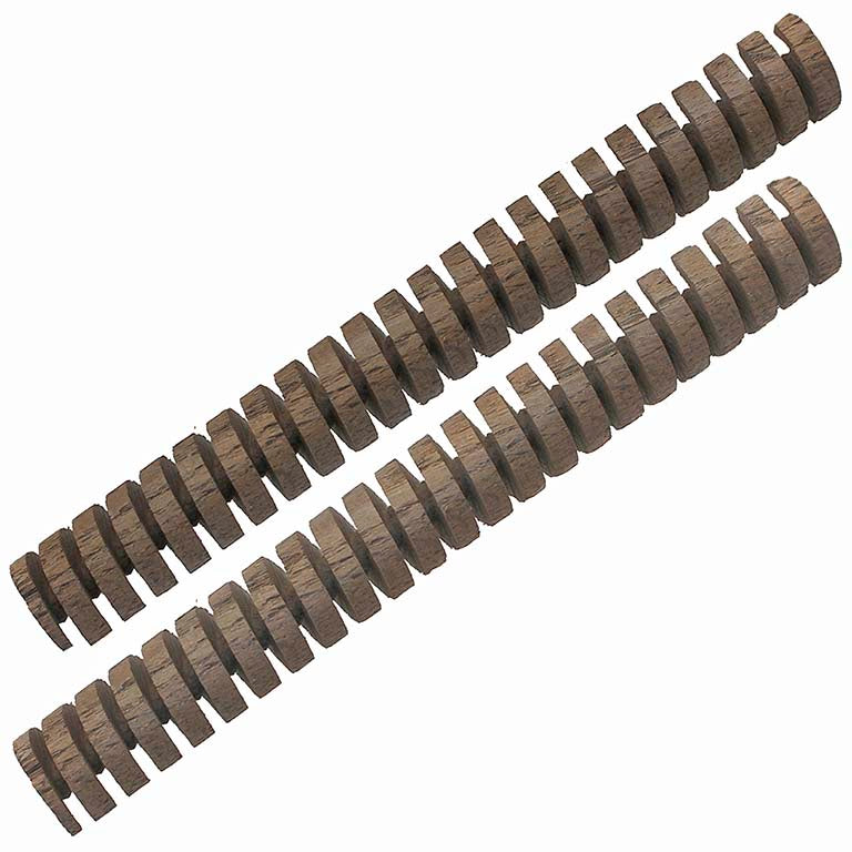 American Oak Spiral (Medium Toast), 8in - 2-Pack