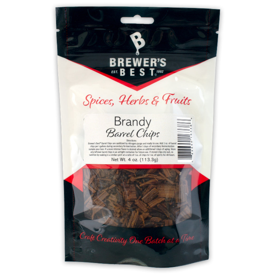Brandy Barrel Chips, 4oz