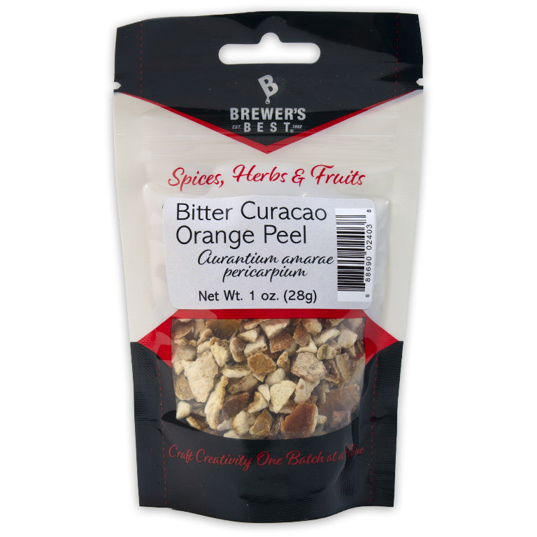 Brewer's Best Dried Bitter Curacao Orange Peel, 1oz