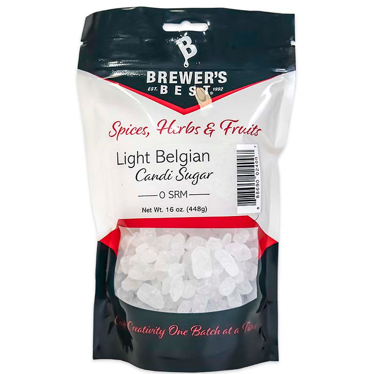 Brewer's Best Light Belgian Candi Sugar, 1lb