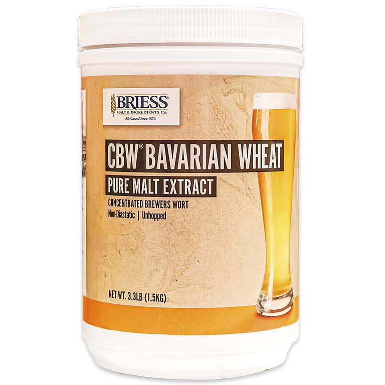Briess Bavarian Wheat Malt Extract, 3.3lb