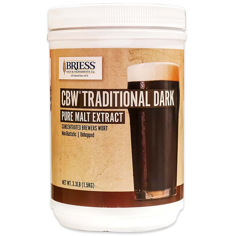 Briess Traditional Dark Malt Extract, 3.3lb