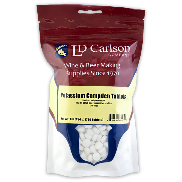 Campden Tablets (Potassium Metabisulfite)