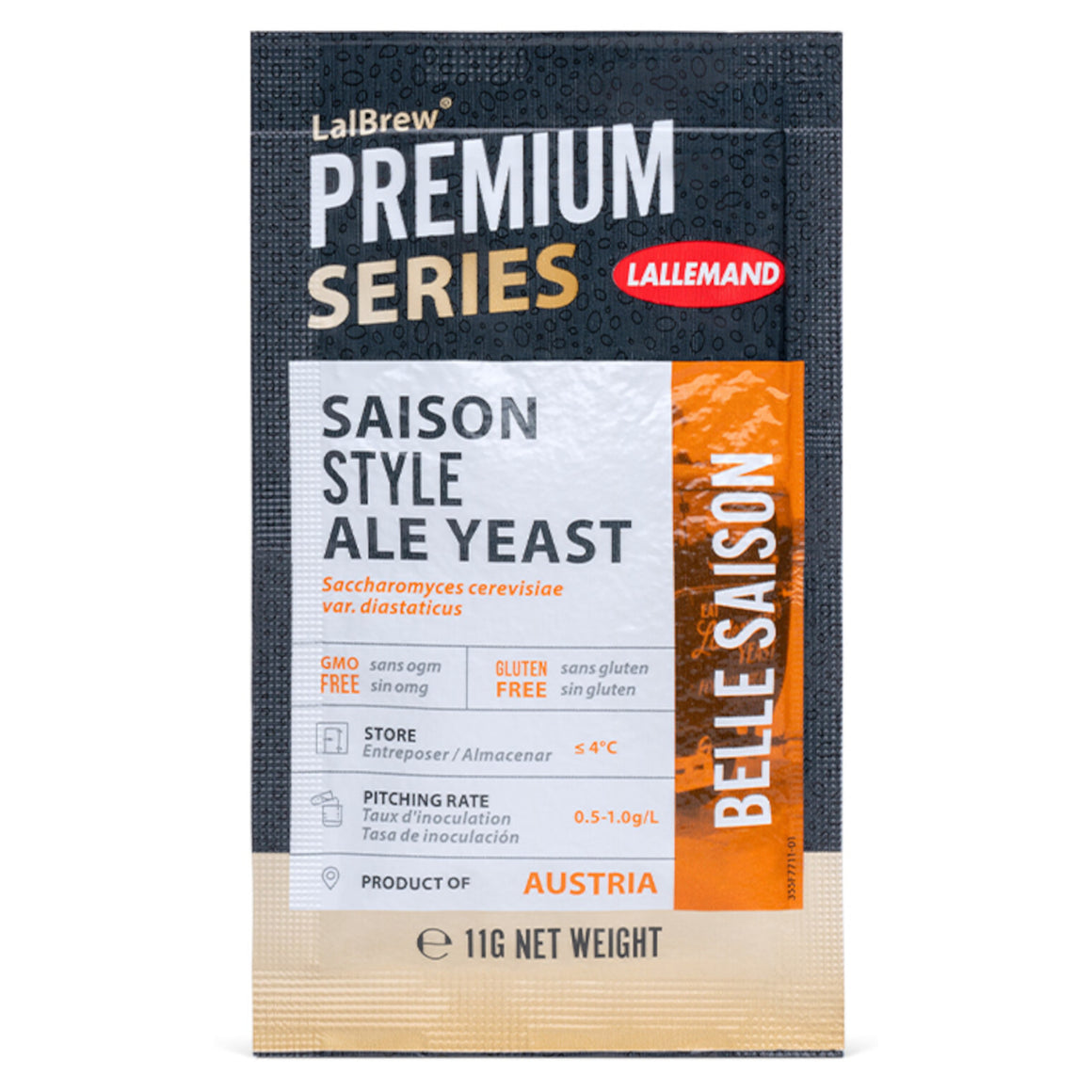 Lallemand Belle Saison Ale Yeast, 11g