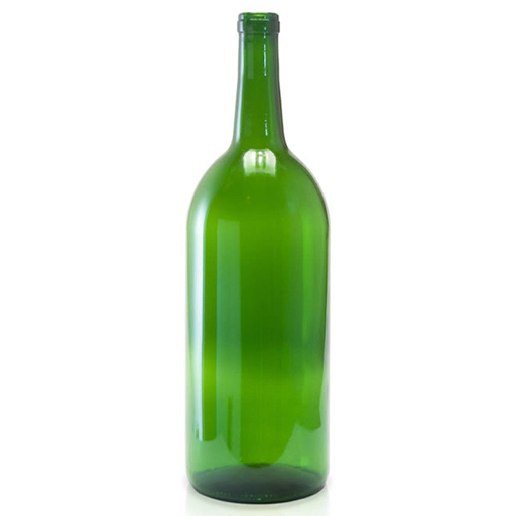 1.5 Liter Green Magnum Claret Wine Bottle