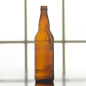 22oz Amber Beer Bottles - Case of 12