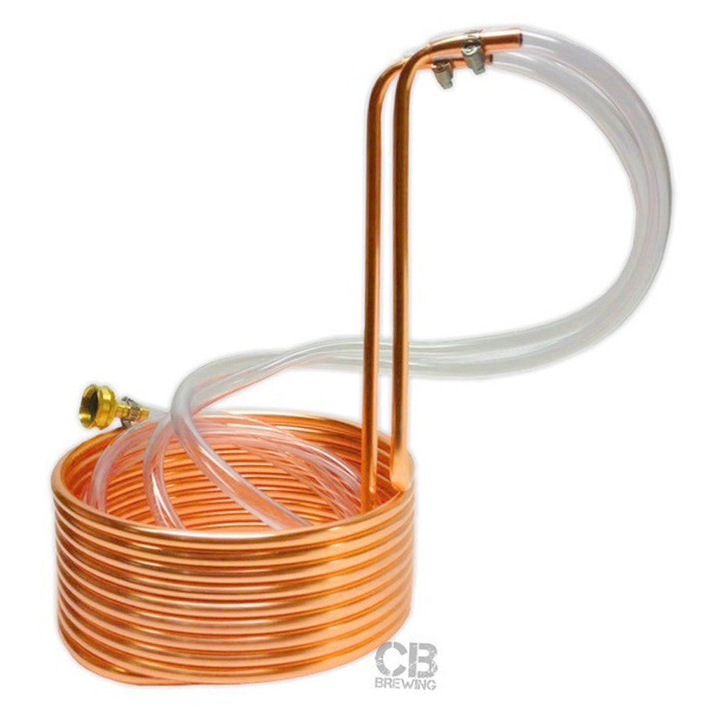 3/8in x 25ft Copper Wort Chiller