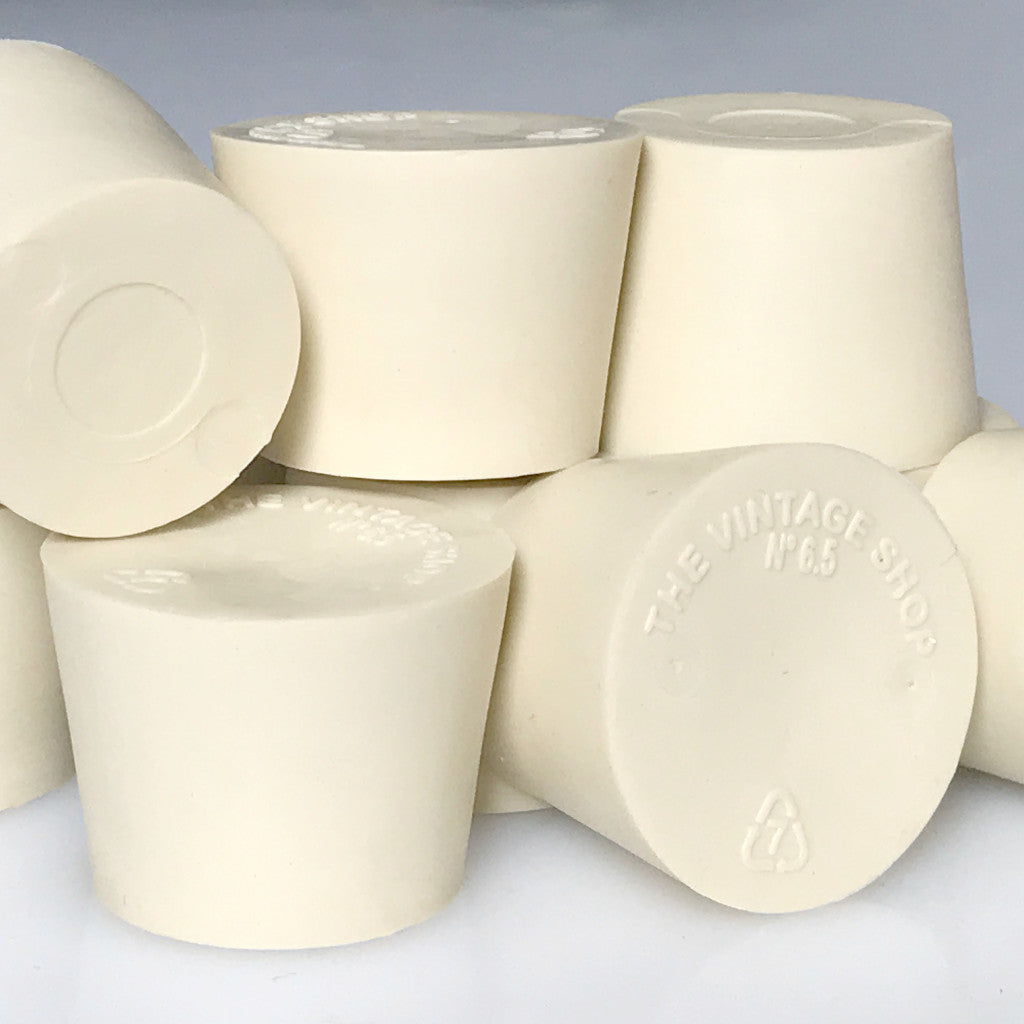 Solid Rubber Stopper (No Hole)