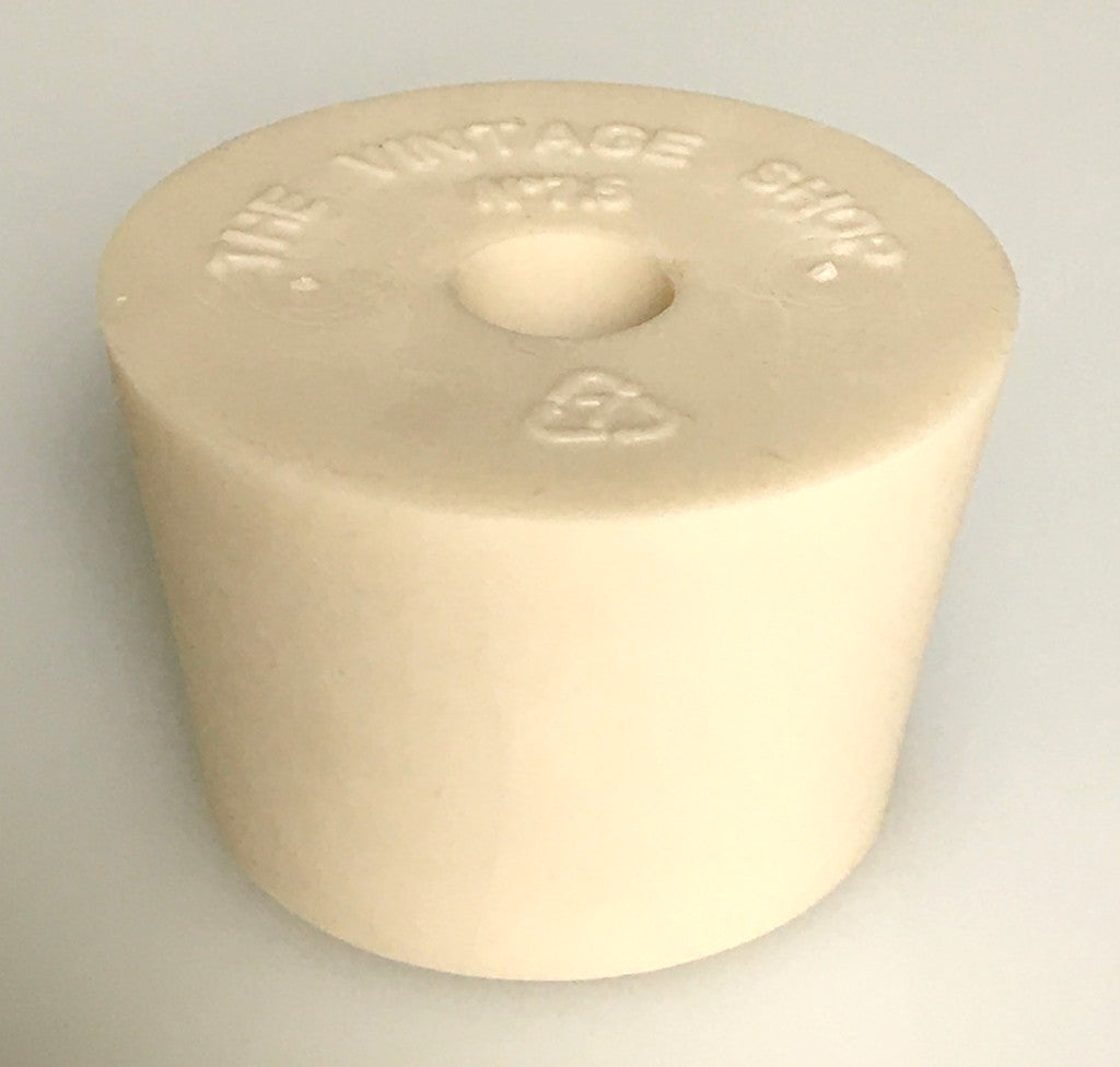 Rubber Stopper - #6.5 With Hole