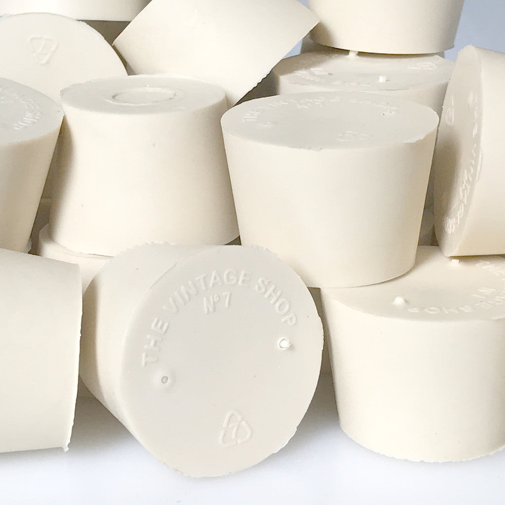 Solid Rubber Stopper (No Hole)