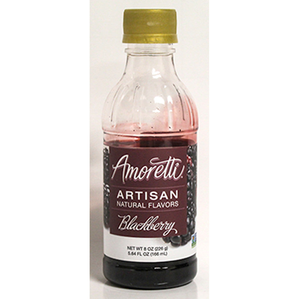 Amoretti Natural Blackberry Artisan Flavor, 8oz