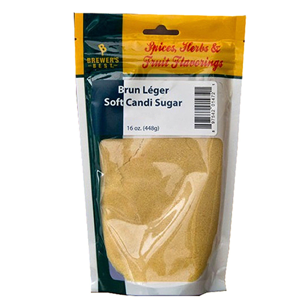 Brun Lèger (Light Brown) Soft Candi Sugar (6 SRM), 1lb