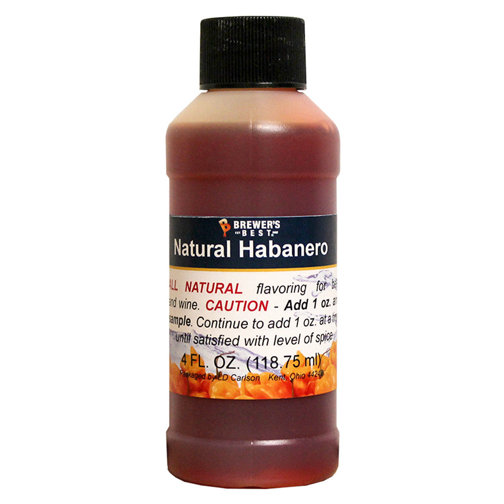 Brewer's Best Natural Habanero Flavoring, 4oz