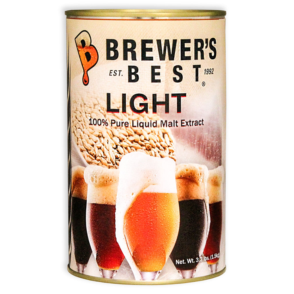 Brewer's Best Light Malt Extract, 3.3lb