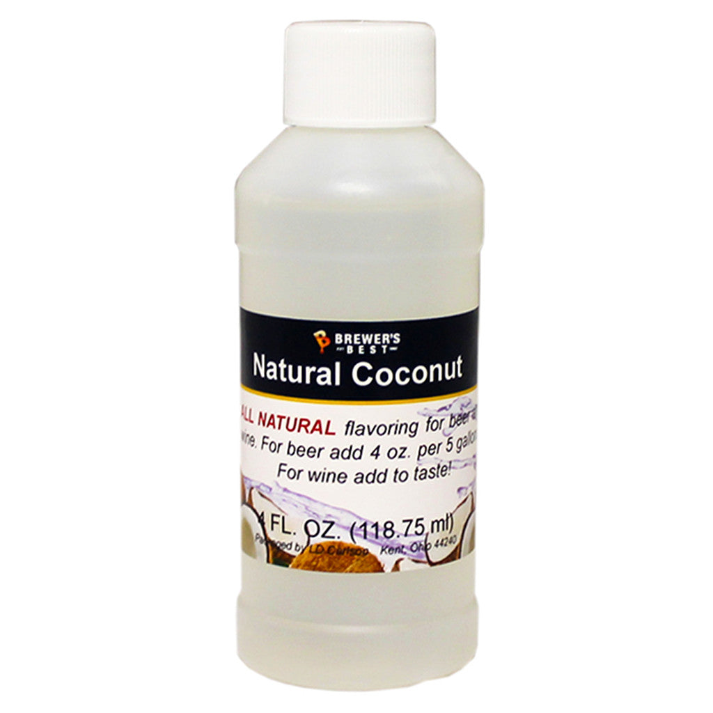 Brewer's Best Natural Coconut Flavoring, 4oz