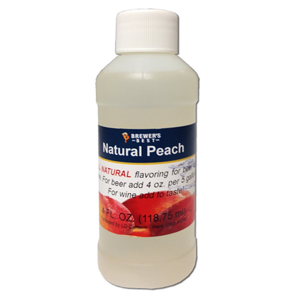 Brewer's Best Natural Peach Flavoring, 4oz
