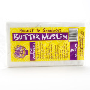 Butter Muslin (Fine Cheesecloth), 2 Sq. Yd.