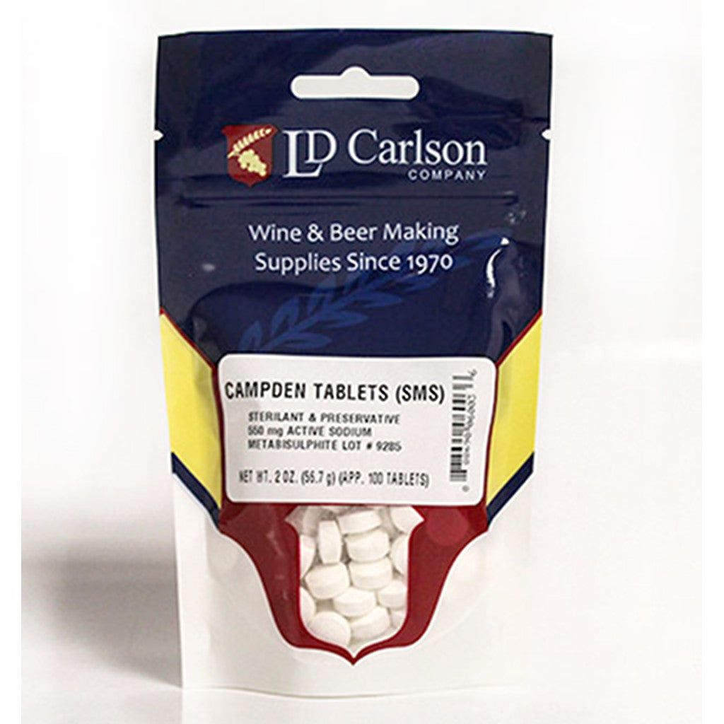 Campden Tablets (Sodium Metabisulfite), 2oz (100 Tablets)