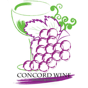 Concord Wine Wine Bottle Labels - 30-Pack