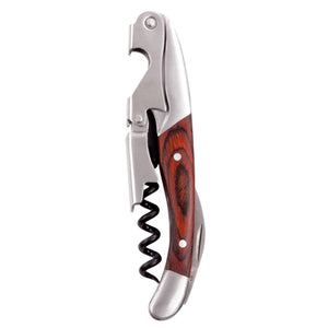 Spruce Double Hinge Corkscrew with Wood Handle
