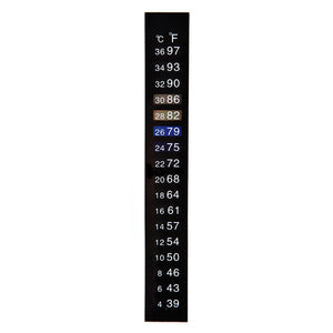 Adhesive Liquid Crystal Thermometer (39° - 97°F)