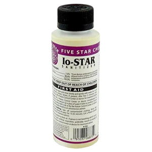 Five Star IO-Star Iodophor Sanitizer, 4oz