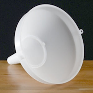 Plastic Funnel with Strainer