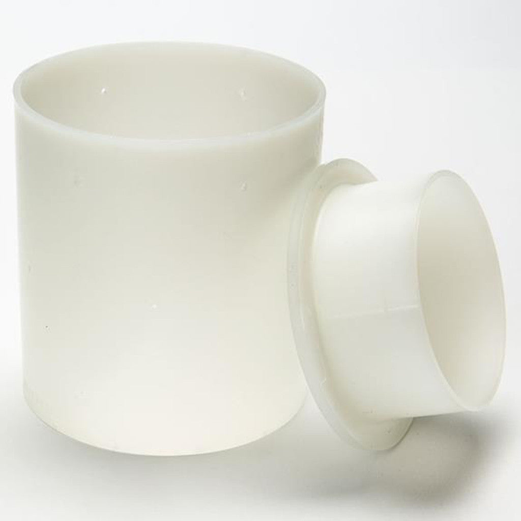 Small Hard Cheese Mold with Follower