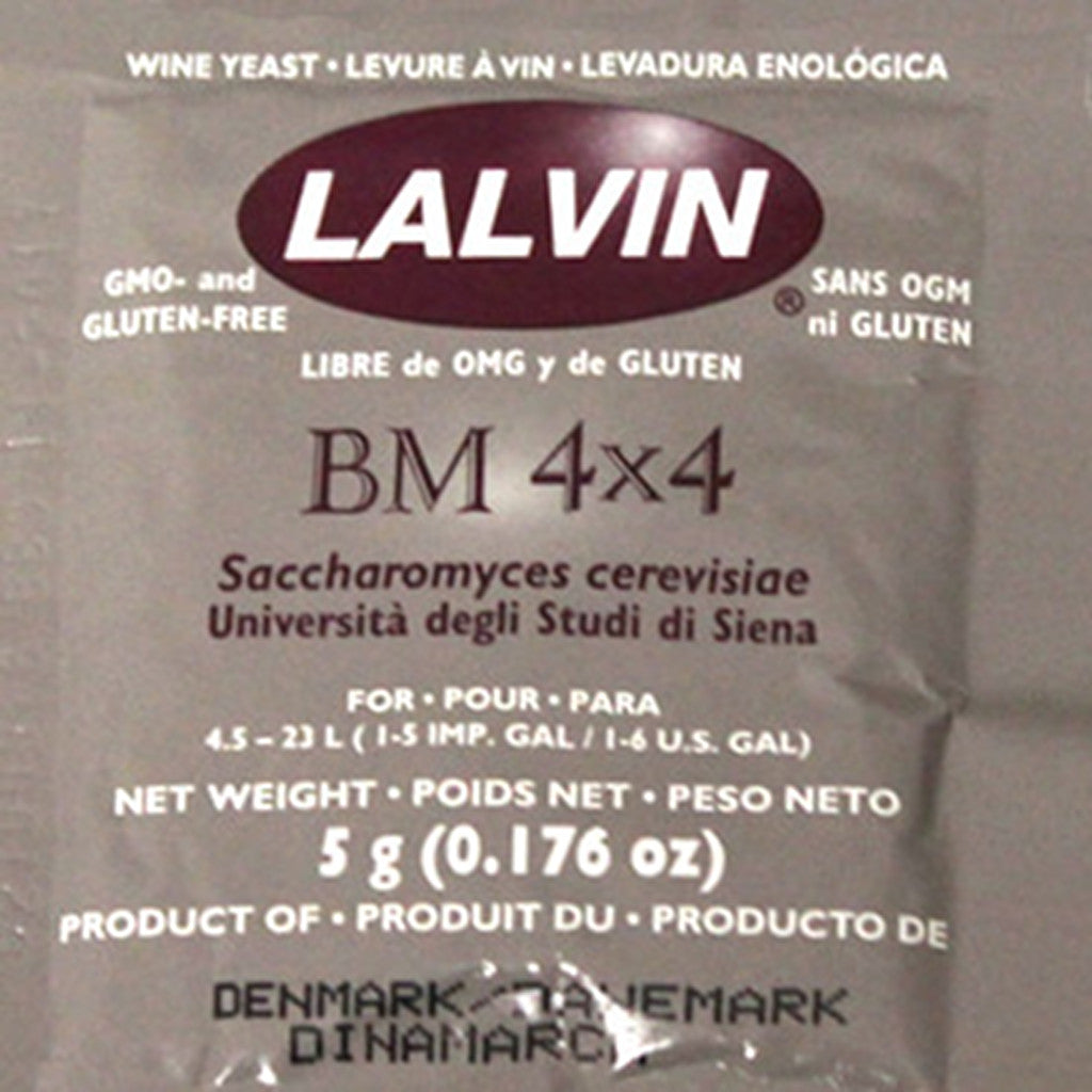Lalvin BM 4x4 Wine Yeast, 5 grams