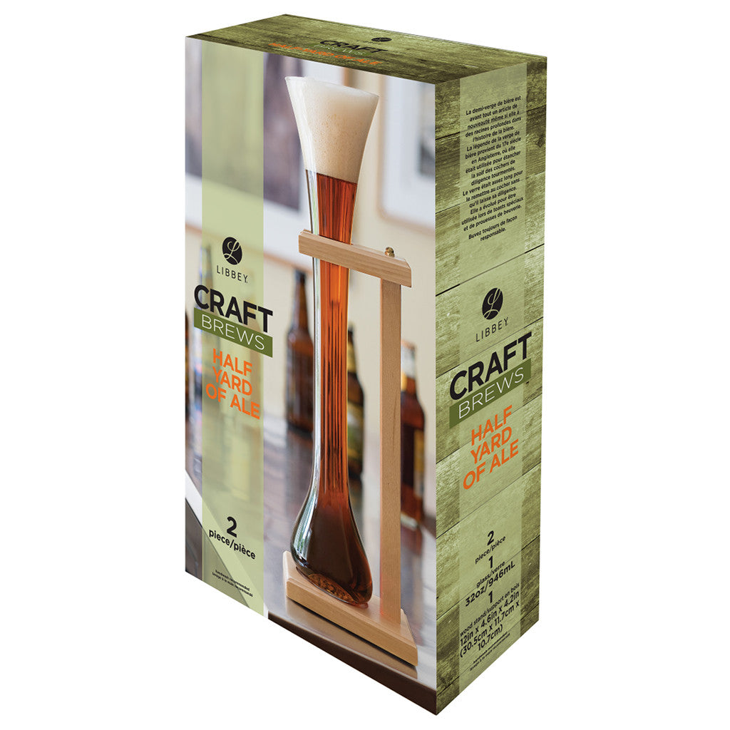 Libbey Half Yard of Ale Glass With Stand (55444)