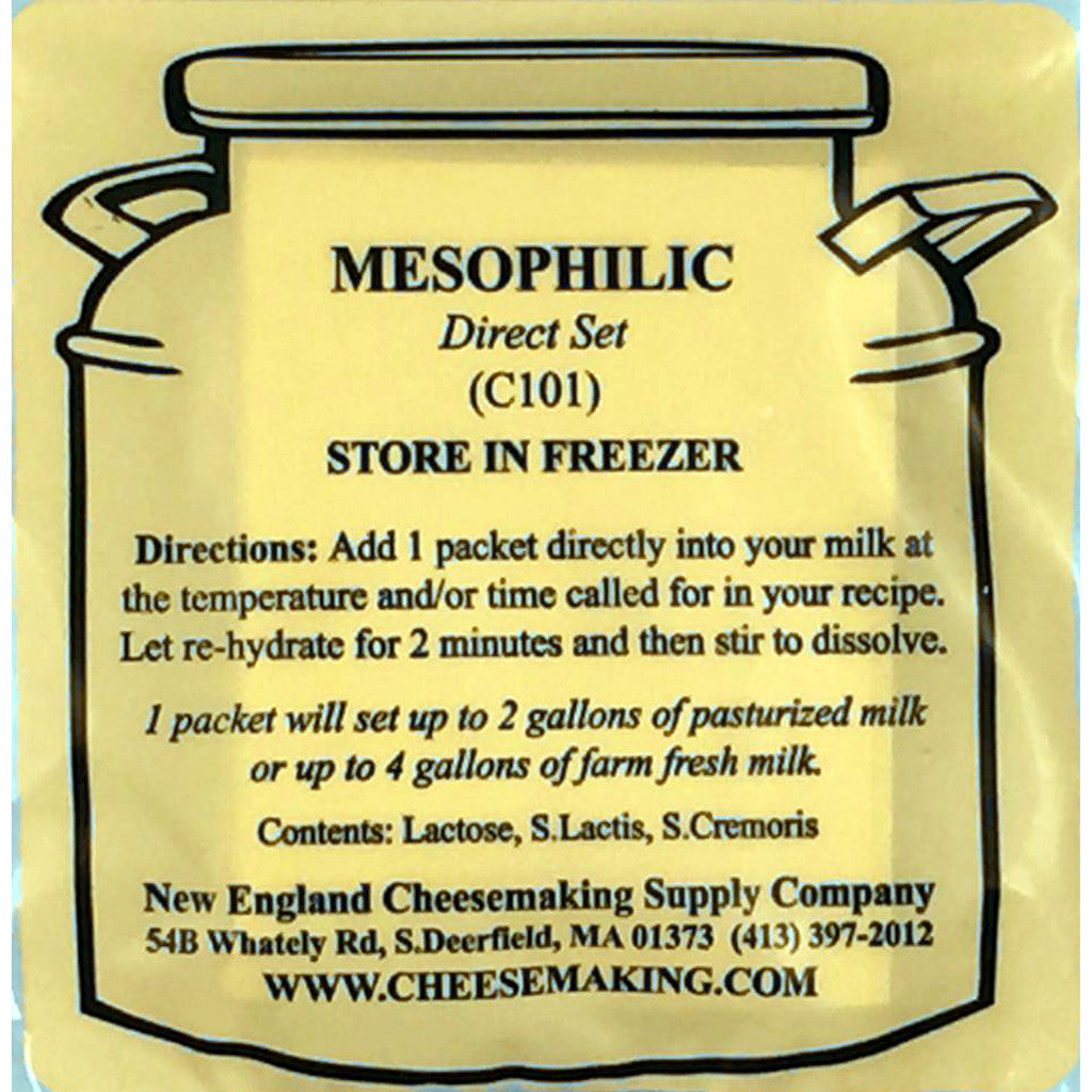 Mesophilic Direct Set Cheese Culture - 5-Pack