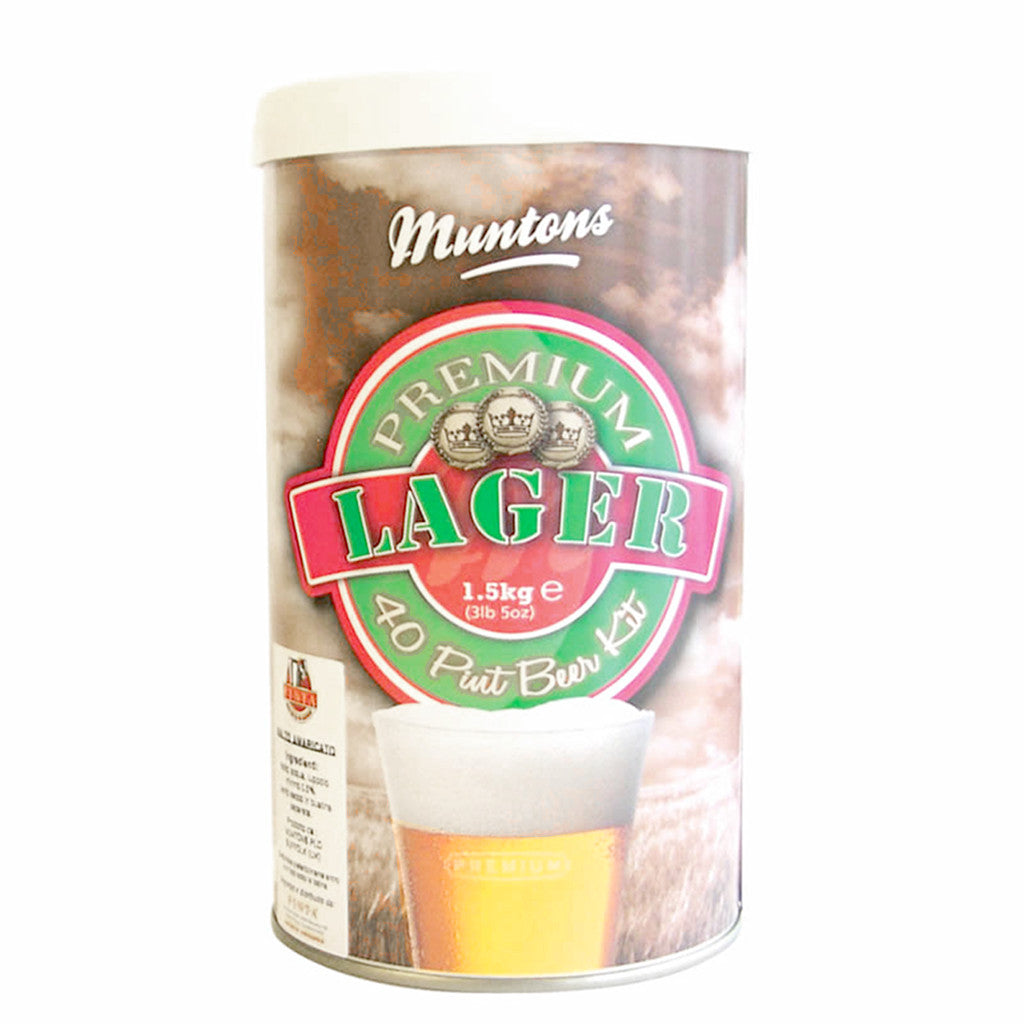 Muntons Premium Lager Kit, 3.3lb