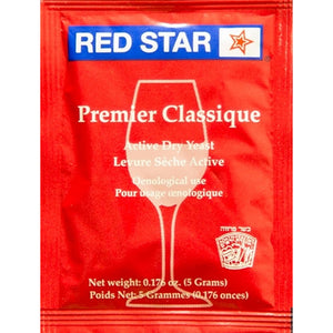 Red Star Premier Classique Wine Yeast