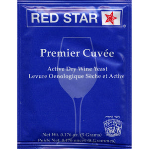 Red Star Premier Cuvee Wine Yeast, 5 grams