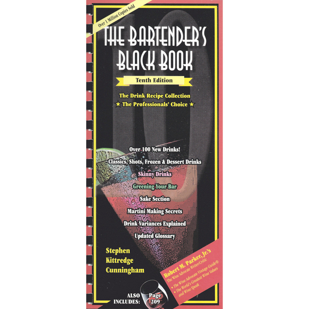 The Bartender's Black Book, 10th Edition