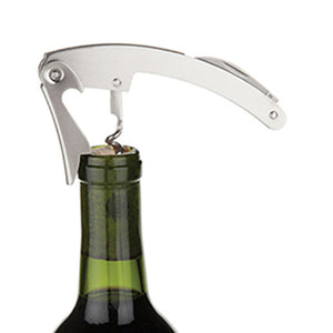 Stainless Steel Waiter's Corkscrew With Knife and Bottle Opener