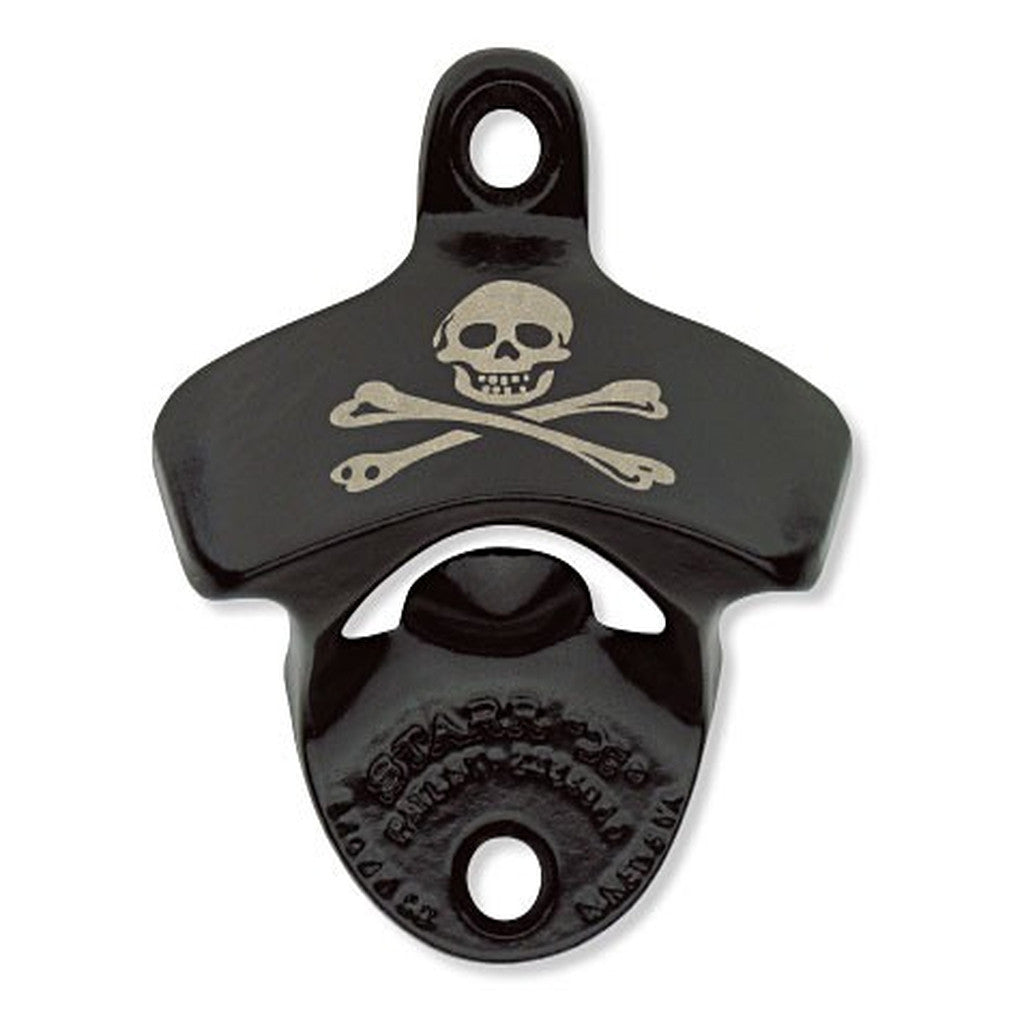 Skull and Bones Wall Mount Bottle Opener