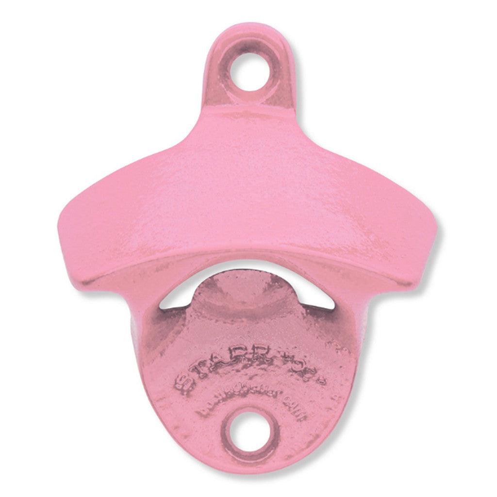 Pink Wall Mount Bottle Opener