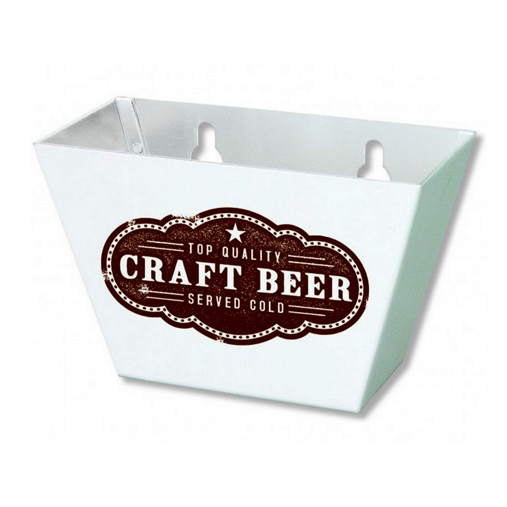 'Craft Beer' Wall Mount Bottle Cap Catcher
