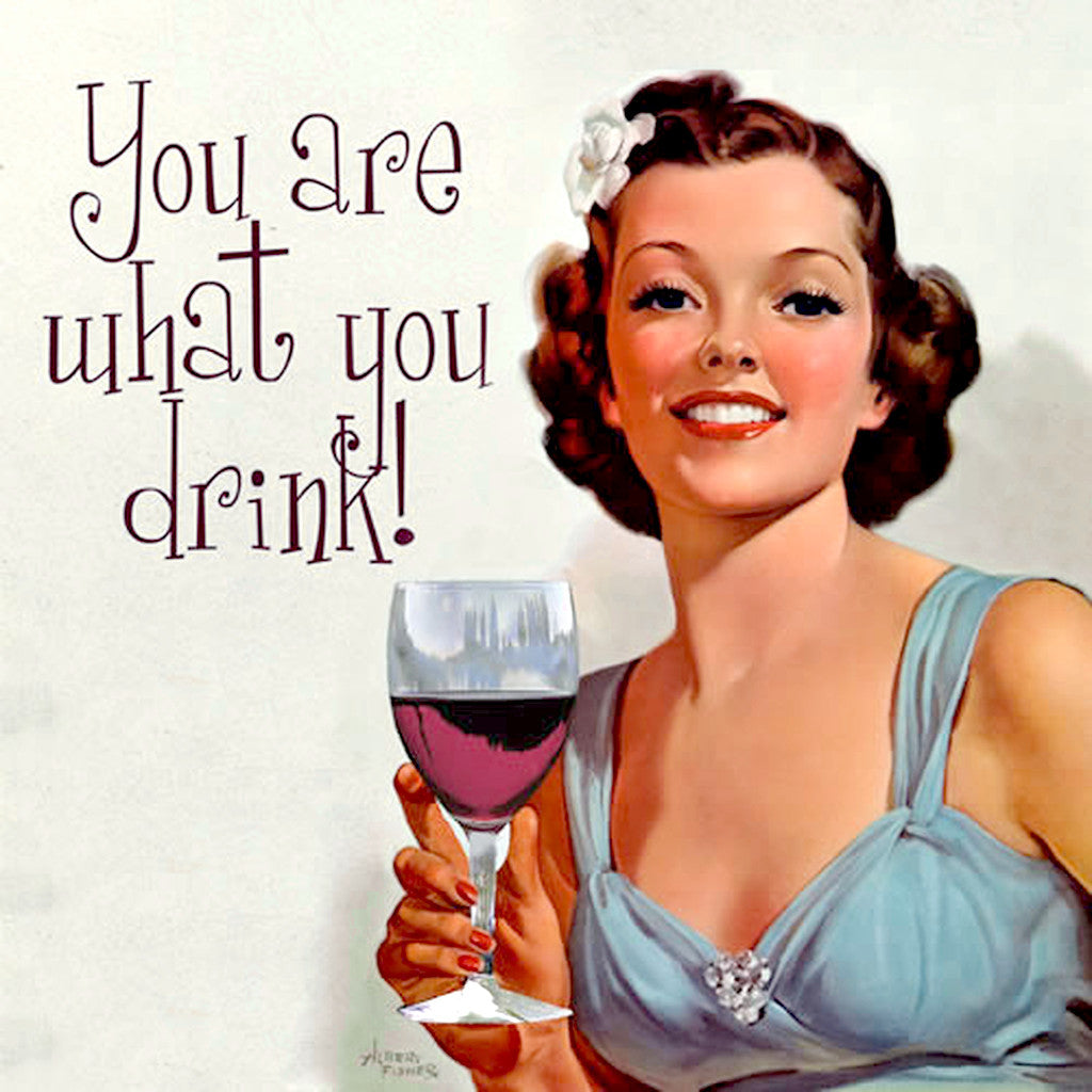 'You Are What You Drink' Cocktail Napkins - 20-Pack